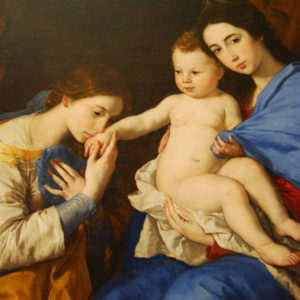 Jusepe de Ribera holy family with saints anne and catherine of alexandria