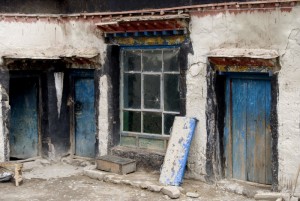 "Blue Doors", Tibet | Photography by Jenny SW Lee
