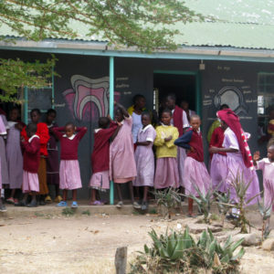 All-girls school in Maasai village in Nkoilale - photography by Jenny SW Lee