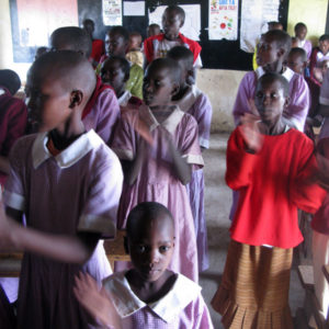 All-girls school in Maasai village in Nkoilale - photography by Jenny SW Lee