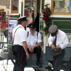 Christchurch Tramway conductors