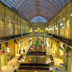 GUM shopping mall, Moscow Russia - photography by Jenny SW Lee