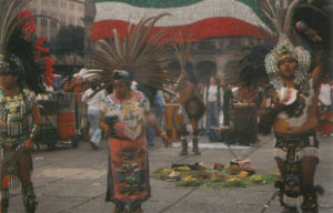 Performance in Zocalo, Mexico City - photography by Jenny SW Lee