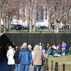 Vietnam Veterans Memorial in Washington DC - photography by Jenny SW Lee