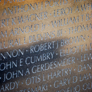 Vietnam Veterans Memorial in Washington DC - photography by Jenny SW Lee