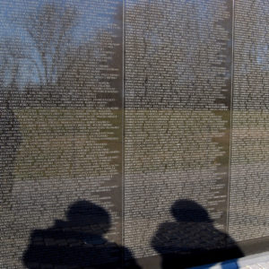 Vietnam Veterans Memorial in Washington DC - photography by Jenny SW Lee