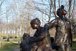 Vietnam Veterans Memorial in Washington DC - photography by Jenny SW Lee