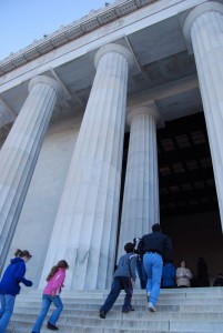 Lincoln Memorial in Washington DC - photography by Jenny SW Lee