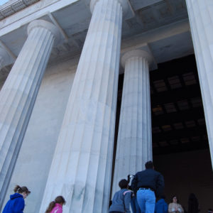 Lincoln Memorial columns