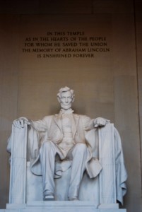 Lincoln Memorial in Washington DC - photography by Jenny SW Lee