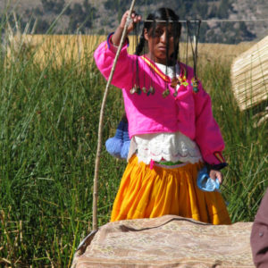 Uros Floating Island, Peru - photography by Jenny SW Lee