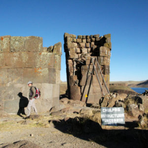 Sillustani chullpas (burial towers)