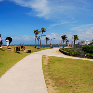 Another sweltering day in San Juan.