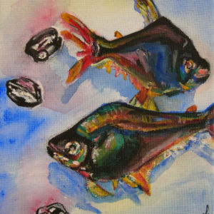 Tropical Fish - watercolor (Not Available)