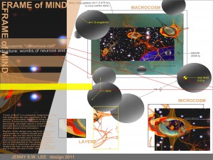 Microcosm versus macrocosm digital design created by Jenny S.W. Lee