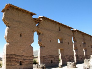 Temple of Wiracocha in Raqchi - Cusco, Peru - photography by Jenny SW Lee