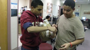 Afterschool art enrichment program at Salem Cyberspace