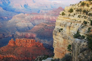 View from Mather Point at the South Rim Grand Canyon. Photography by Jenny SW Lee
