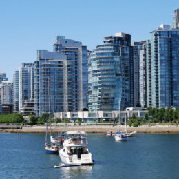 Along the Seawall in Stanley Park.