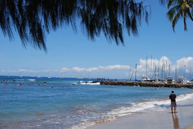 Lahaina beach, Maui Hawaii - photography by Jenny SW Lee