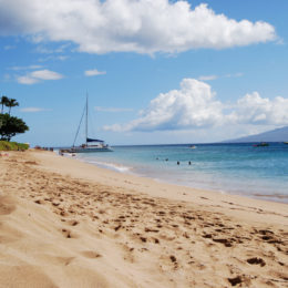Lahaina beach