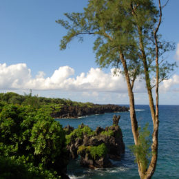 Waianapanapa Black Sand Beach