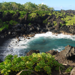 Waianapanapa Black Sand Beach