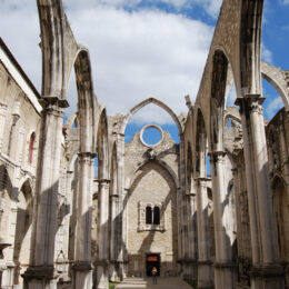 Carmo Convent in Lisbon, Portugal