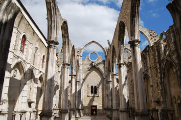 Carmo Convent, Lisbon Portugal - photography by Jenny SW Lee