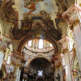 St. Nicholas Church on Lesser Town. Baroque construction.