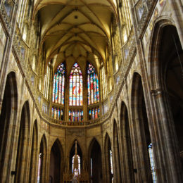 St. Vitus Cathedral. Gothic architecture.