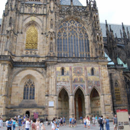 St. Vitus Cathedral. Gothic architecture.