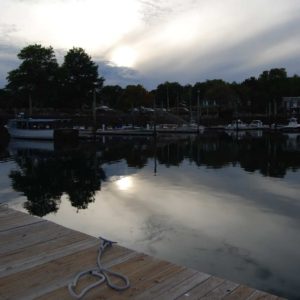 Sunset on Northeast Harbor