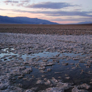 Badwater Basin at Sunset - photography by Jenny SW Lee