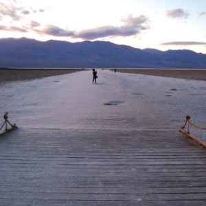 Badwater Basin at Sunset - photography by Jenny SW Lee