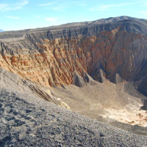 Ubehebe Crater - photography by Jenny SW Lee