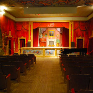 Amargosa Opera House at night - photography by Jenny SW Lee