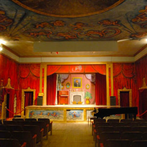 Amargosa Opera House at night - photography by Jenny SW Lee