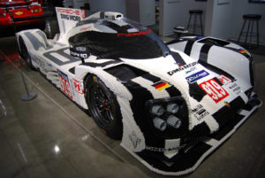 Lego car at Petersen Automotive Museum