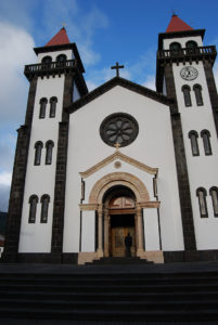 Church of Our Lady of Joy (Nossa Senhora da Alegria) in Furnas. Sao Miguel Azores Portugal - photography by Jenny SW Lee