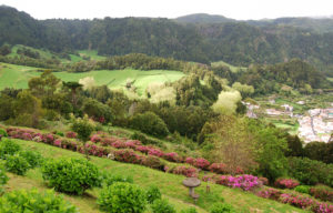 Miradouro do Lombo dos Milhos in Furnas, Sao Miguel Azores Portugal - photography by Jenny SW Lee