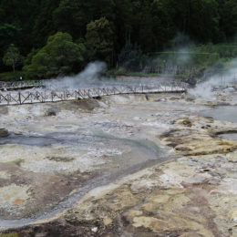 Hot springs at Furnas