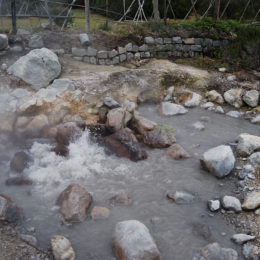 Hot springs at Furnas