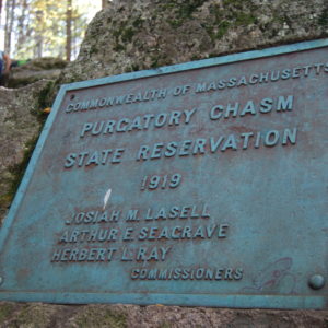 Purgatory Chasm State Reservation - photography by Jenny SW Lee