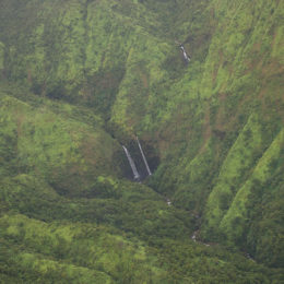 View from the helicopter.