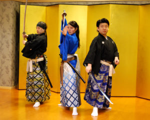 Samurai Kembu Theater class, Kyoto