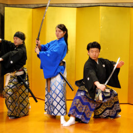 Samurai Kembu Theater class