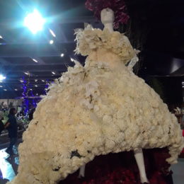 Northwest Flower and Garden Festival | Fleurs de Villes' floral art mannequins | Photography by Jenny SW Lee