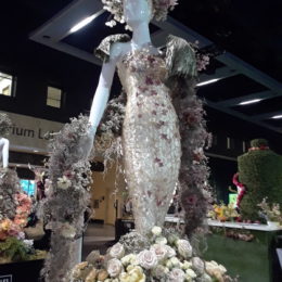 Northwest Flower and Garden Festival | Fleurs de Villes' floral art mannequins | Photography by Jenny SW Lee
