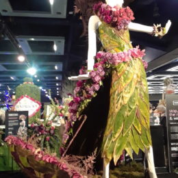 Northwest Flower and Garden Festival | Fleurs de Villes' floral art mannequins | Photography by Jenny SW Lee